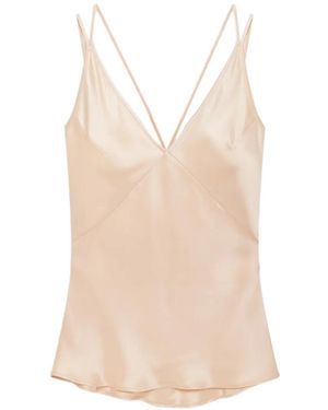 Anine Bing Blanca Top - Natural
