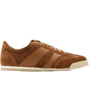 Collegium Pillar Pista Trainers - Brown