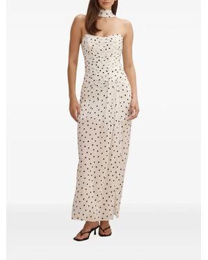 EVER NEW Arli Strapless Ruched Dress - Natural