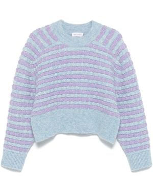 Mira Mikati Bubble-Knit Jumper - Blue