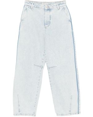 Herskind Vaqueros anchos con botones - Blanco