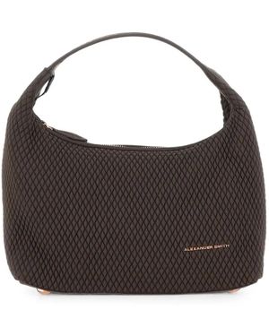 Alexander Smith Small Chloe Micro-Quilted Tote Bag - Brown