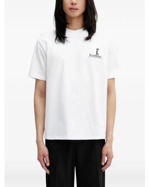 Barbour Oversized T-Shirt - White