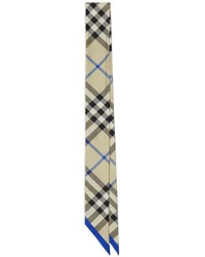 Burberry Foulards & Scarfs - Metallic