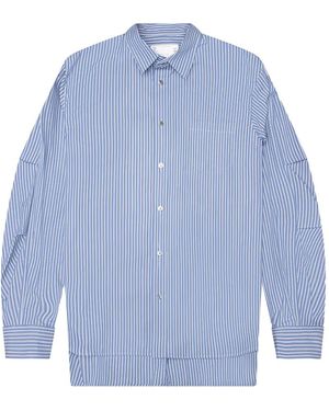 Sacai Striped Shirt - Blue