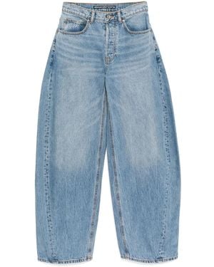 Alexander Wang Rhinestone Embellishment Jeans - Blue