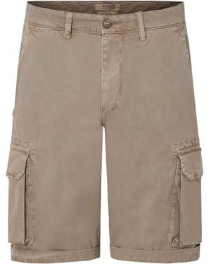 40 Weft Nick Cargo-Pocket Shorts - Grey