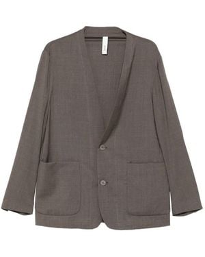 Hevò Cesine Patch-pocket Jacket - Brown