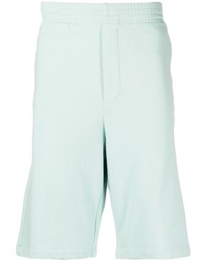 Maison Kitsuné Logo-Patch Track Shorts - Blue