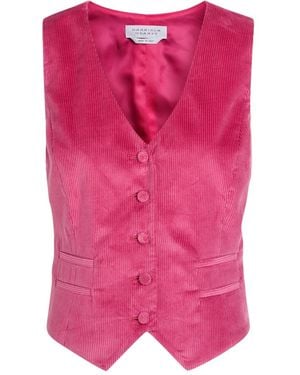 Gabriela Hearst Chaleco con cuello en V - Rosa