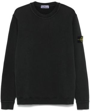 Stone Island コンパスバッジ スウェットシャツ - ブラック