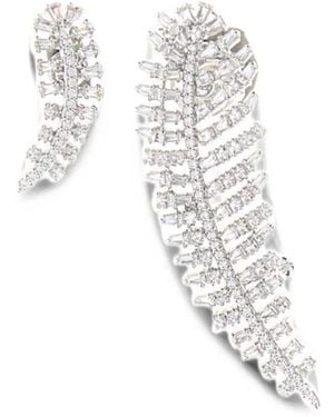 Swarovski Vienna Crystal-Embellished Earrings - White
