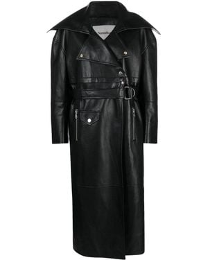 新品 同様 nanushka ナヌーシュカ 剥がれる peacoat ピーコート キャメル