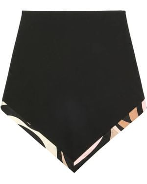 PUCCI Triangle Mid Skirt - Black