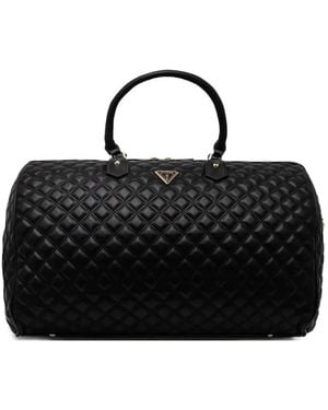 Guess Gewatteerde Reistas - Zwart