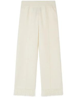Alanui Finest Fringed Trousers - White