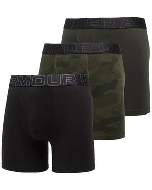 Under Armour Lot De Trois Boxers À Logo - Black