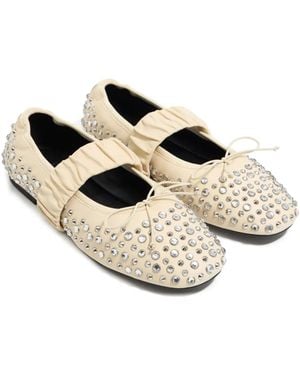 Bimba Y Lola Ballerine Con Borchie - Neutro