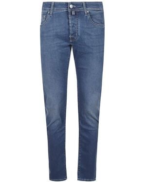 Jacob Cohen Button-Closure Jeans - Blue