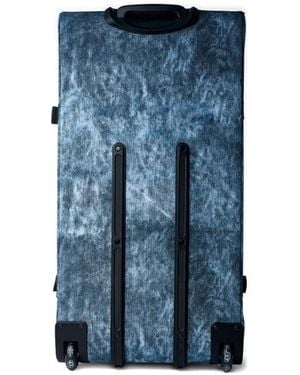 DIESEL Transit'R Rolkoffer Met Denim-Effect - Blauw