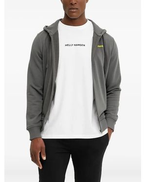 Rossignol Zip-Front Hooded Jumper - Grey