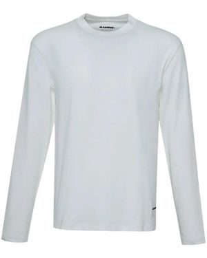 Jil Sander Logo-Patch T-Shirt (Pack Of Three) - White