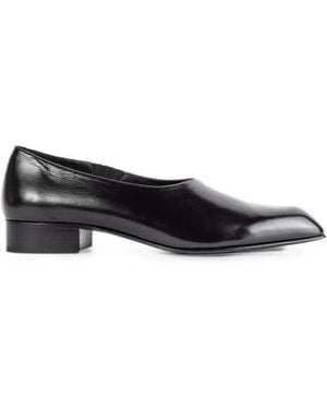KHAITE Colt Slip-On Loafers - Black