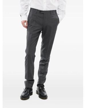 Corneliani Academy Wool Trousers - Grey