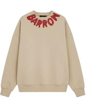 Barrow Felpa Con Logo E Maniche Lunghe - Neutro