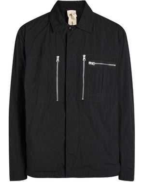 C.P. Company Zip Shirt Jacket - Black