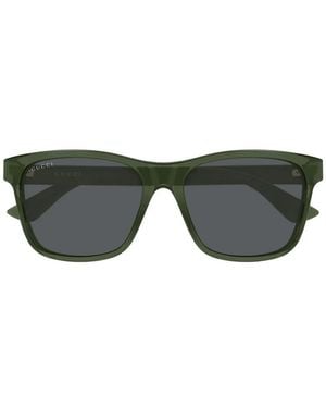 Gucci Square-Frame Sunglasses - Black