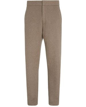 ZEGNA Pantalones de cachemira - Gris
