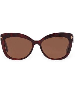 Tom Ford Cat-Eye Sunglasses - Brown