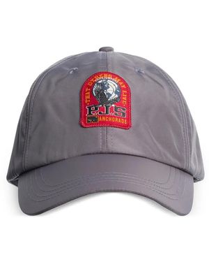 Parajumpers Cappello Da Baseball Con Applicazione Logo - Grigio