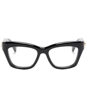 Gucci Brille Mit Kristallen - Schwarz
