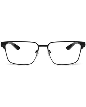 Prada Linea Rossa Gafas Con Montura Rectangular - Blanco