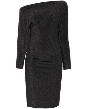 La Petite Robe Di Chiara Boni Datov Starry Dress - Black