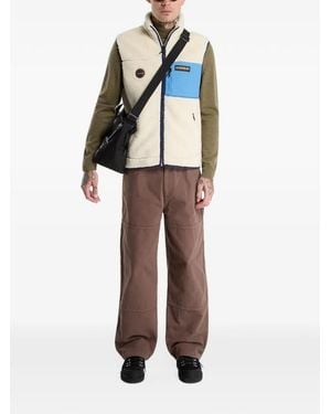 Napapijri Yupik V 2 Fleece Gilet - White