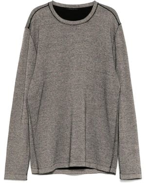 Transit Sudadera con cuello redondo - Gris
