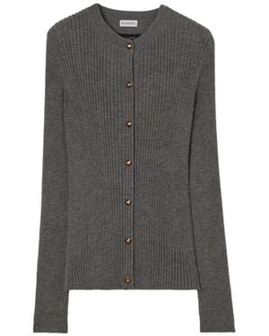 Burberry Cashmere Cardigan - Gray