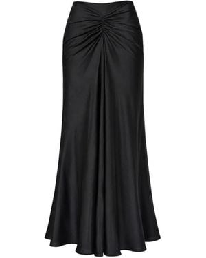 Nafsika Skourti Selma Gathered Skirt - Black