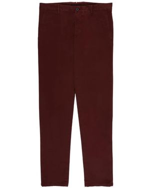 Slowear Button Trousers - Red