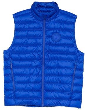 Canada Goose Gilet Matelassé À Fermeture Zippée - Blue