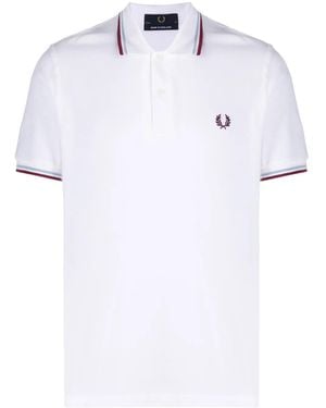 Fred Perry ロゴ ポロシャツ - ホワイト