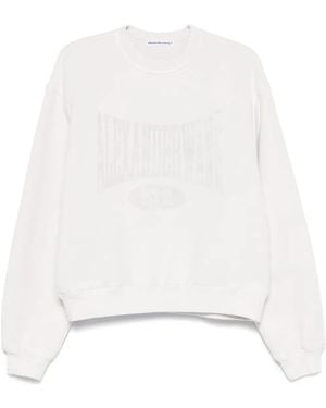 Alexander Wang ダメージ スウェットシャツ - ホワイト