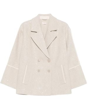 Liu Jo Blazer Verfraaid Met Pailletten - Wit