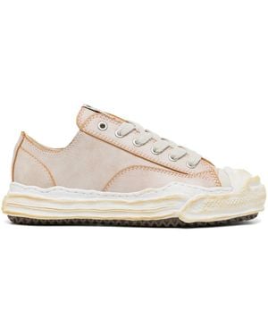 Maison Mihara Yasuhiro Hank Leather Trainers - White
