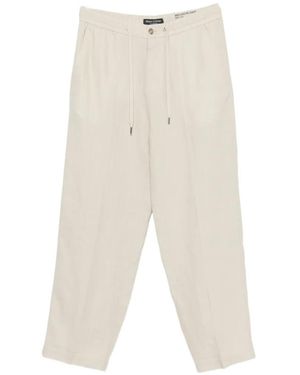 Marc O' Polo Mossbo Drawstring-Waistband Trousers - White