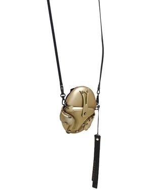 Innerraum Egg Studded Cross Body Bag - Metallic