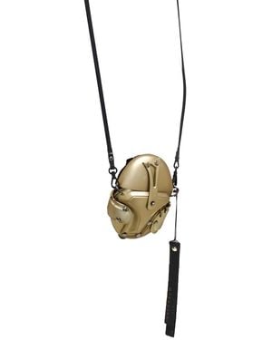 Innerraum Egg Studded Cross Body Bag - Metallic